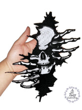 Load image into Gallery viewer, Horror patch, Skull Patch, Embroidered Patch