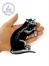 Load image into Gallery viewer, Rat and Finger. Patches