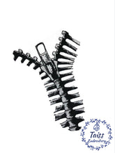 Load image into Gallery viewer, Spine Back Patch, Patch bone, Large Embroidered Patch, patch for jacket