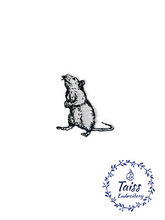 Load image into Gallery viewer, Rat patch, Punk Possum, Goth patch, Mouse