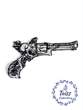 Load image into Gallery viewer, Gun, Cowboy Gun Embroidered Iron-on Patch, Pistols