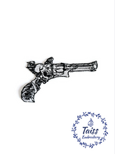 Load image into Gallery viewer, Gun, Cowboy Gun Embroidered Iron-on Patch, Pistols