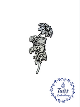 Load image into Gallery viewer, Spine Back flower Patch • Patch bone