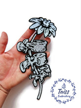 Load image into Gallery viewer, Spine Back flower Patch • Patch bone