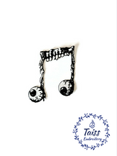 Load image into Gallery viewer, Human wisdom teeth Eyeball patch, Skull Patch, Embroidered Patch,