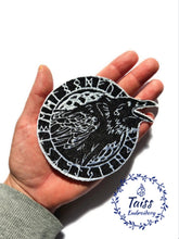 Load image into Gallery viewer, Raven • Ravens • Viking patch • goth patch
