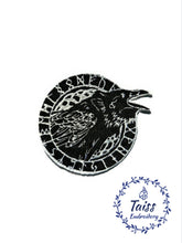 Load image into Gallery viewer, Raven • Ravens • Viking patch • goth patch