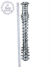 Load image into Gallery viewer, Back Patch 56cm/22in • Spine Large natural size • Patch bone • iron-on • Horror patch • Punk patch • Goth patch • patch for Jacket