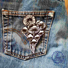 Load image into Gallery viewer, Mushrooms patch , goth patch