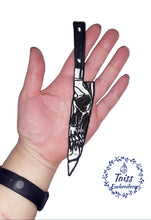 Load image into Gallery viewer, Knife Patch • skeleton patch