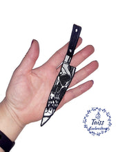 Load image into Gallery viewer, Knife Patch • skeleton patch