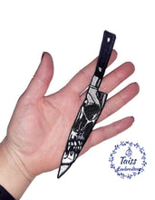 Load image into Gallery viewer, Knife Patch • skeleton patch