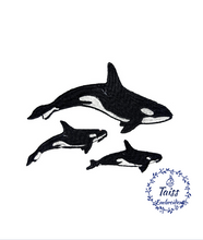 Load image into Gallery viewer, Orca Whale • Ocean patch Set 3p
