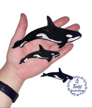 Load image into Gallery viewer, Orca Whale • Ocean patch Set 3p