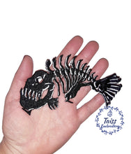 Load image into Gallery viewer, Fish Bone, goth patch