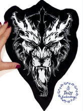 Load image into Gallery viewer, Demon patch • Punk back patch