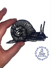 Load image into Gallery viewer, Snail patch • Gothiс fashion