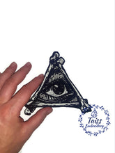Load image into Gallery viewer, Third Eye of Providence • bone patch