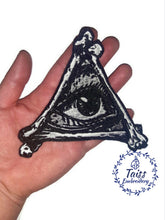 Load image into Gallery viewer, Third Eye of Providence • bone patch