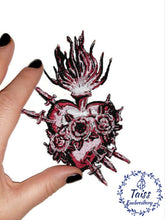 Load image into Gallery viewer, Milagros Sacred heart• gothic patch