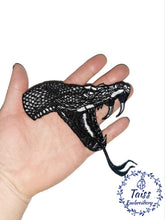 Load image into Gallery viewer, Black Snake Large Back Patch