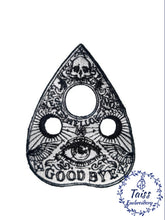 Load image into Gallery viewer, Ouija Planchette • Gothic Large Iron On Embroidered Patch •