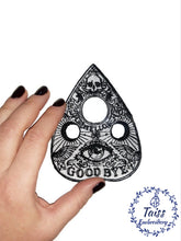 Load image into Gallery viewer, Ouija Planchette • Gothic Large Iron On Embroidered Patch •