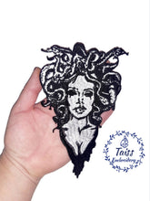 Load image into Gallery viewer, Gorgon Medusa patch • punk fashion patch