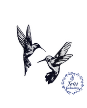 Load image into Gallery viewer, Hummingbird patch, Bird patch, Set 2 p