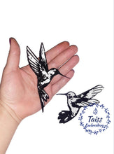 Load image into Gallery viewer, Hummingbird patch, Bird patch, Set 2 p