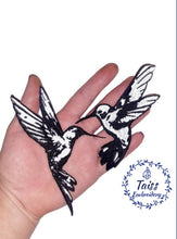 Load image into Gallery viewer, Hummingbird patch, Bird patch, Set 2 p