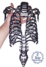 Load image into Gallery viewer, Spine Back Patch,Skeleton