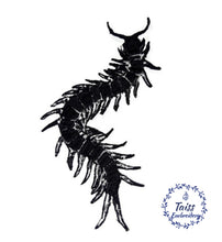 Load image into Gallery viewer, Centipede patch, Horror punk patch