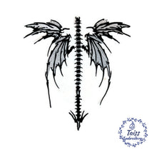Load image into Gallery viewer, Spine wings patch, Gothik patch
