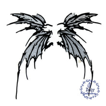 Load image into Gallery viewer, Spine wings patch, Horror patch