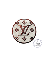 Load image into Gallery viewer, Designer patch, Embroidered iron on patch.