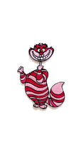 Load image into Gallery viewer, Cheshire cat • Alice in Wonderland • Large iron-on patch for jacket