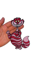 Load image into Gallery viewer, Cheshire cat • Alice in Wonderland • Large iron-on patch for jacket