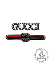 Load image into Gallery viewer, Gucci large patch,embroidered patch, iron on patch. fashion patch.