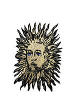 Load image into Gallery viewer, Sun patch Designer patch Gold sun Embroidery patch Iron on patch