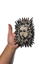 Load image into Gallery viewer, Sun patch Designer patch Gold sun Embroidery patch Iron on patch