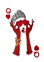 Load image into Gallery viewer, Heart patch, Queen patch , Crown patch