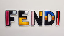 Load image into Gallery viewer, Logo 3d. Embroidered Patch, emblem . Iron on, Embroidery patch,  large patch