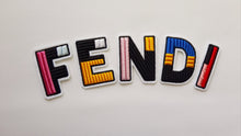 Load image into Gallery viewer, Logo 3d. Embroidered Patch, emblem . Iron on, Embroidery patch,  large patch