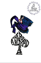Load image into Gallery viewer, Mad Hatter, Alice in wonderland patchd, Hatter patch, Iron on patch