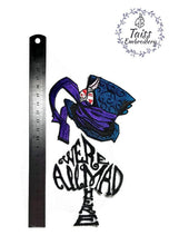 Load image into Gallery viewer, Mad Hatter, Alice in wonderland patchd, Hatter patch, Iron on patch