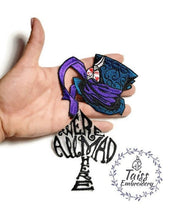 Load image into Gallery viewer, Mad Hatter, Alice in wonderland patchd, Hatter patch, Iron on patch
