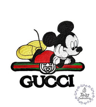 Load image into Gallery viewer, Mouse Patches for denim jackets Patch for shirt Large Iron on patch embroidered patch