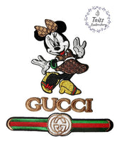 Load image into Gallery viewer, Designer patch, Large patch,  Fashion patch, embroidered iron on patch