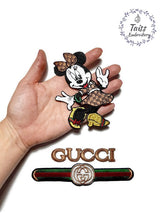 Load image into Gallery viewer, Designer patch, Large patch,  Fashion patch, embroidered iron on patch